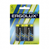 Элемент питания Ergolux 1.5В LR14 Alkaline BL-2 11751 
