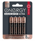 Батарейка алкалиновая Energy Ultra LR03/8B (АAА) 104979
