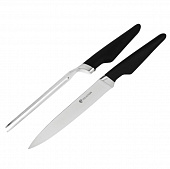 Набор 2 прибора Pevek Нож кухонный 21,5 см, вилка для мяса BY COLLECTION 803-353