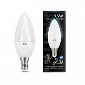 Лампа Gauss LED Candle 9,5W/4100 E14 матовая