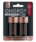 Батарейка алкалиновая Energy Ultra LR20/2B (D)